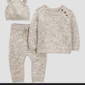 Carter’s 3pc Knit Sweater Set